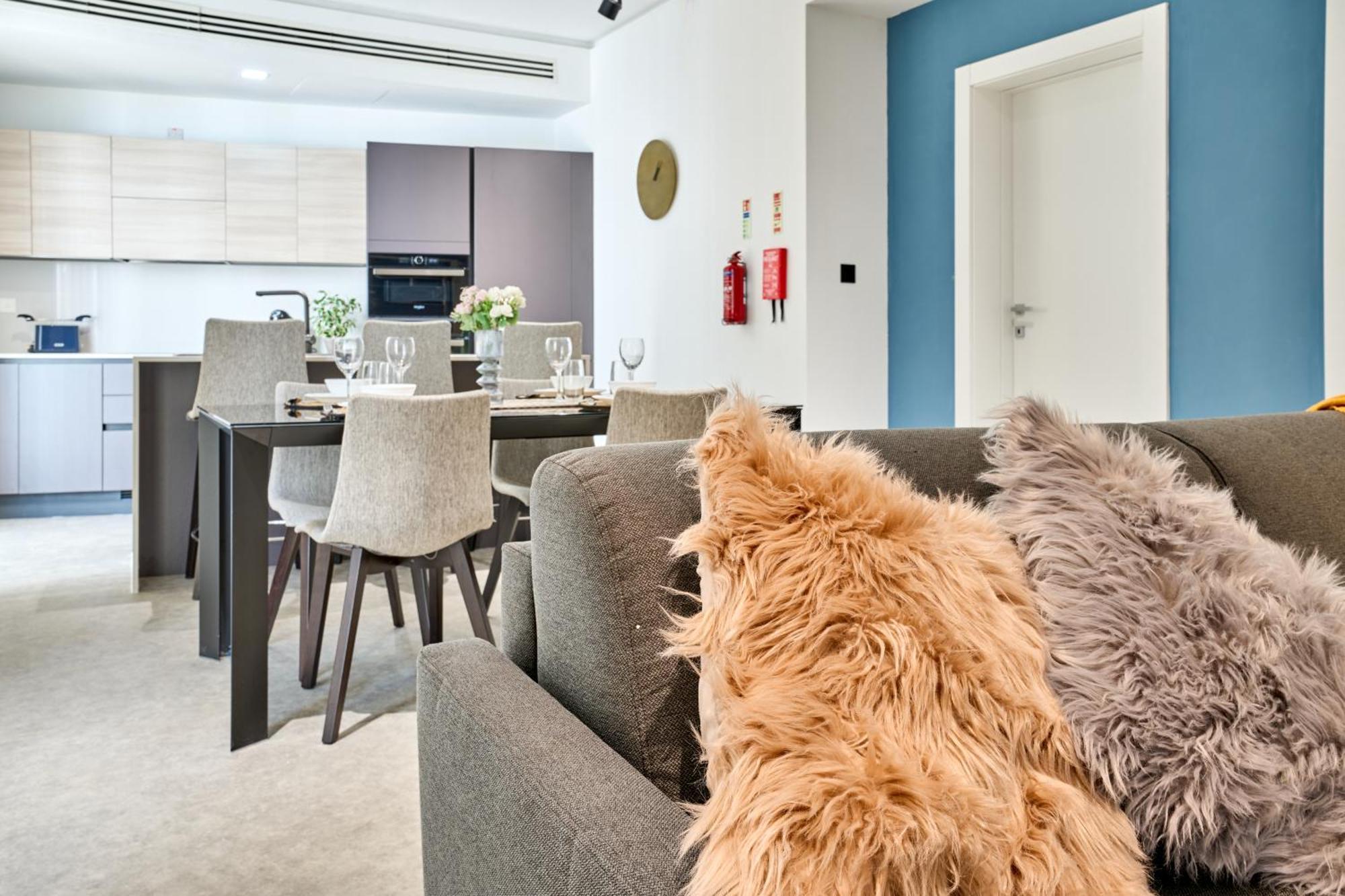 Stylish Apartment In Tigne Point Sliema Exterior foto